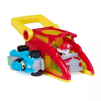 PAW Patrol Marshall Pup Squad Paleidimo Rinkinys su Rex Transporto Priemone 2 vnt., Vaikų Žaislai Berniukams ir Mergaitėms Nuo 3 Metų