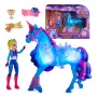 Unicorn Academy, Treniruočių ir Švytintis Upės Vienaragis River su Isabel, Velykų Dovana, Lėlės ir Vienaragiai Mergaitėms, 3 Treniruočių Aksesuarai