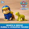 PAW Patrol Search & Rescue Ruble Gelbėjimo Buldozeris su 2 Figūrėlėmis, Traukiamas-atgal Policijos Automobilis, Žaislai Vaikams nuo 3 Metų