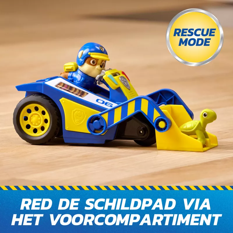 PAW Patrol Search & Rescue Ruble Gelbėjimo Buldozeris su 2 Figūrėlėmis, Traukiamas-atgal Policijos Automobilis, Žaislai Vaikams nuo 3 Metų