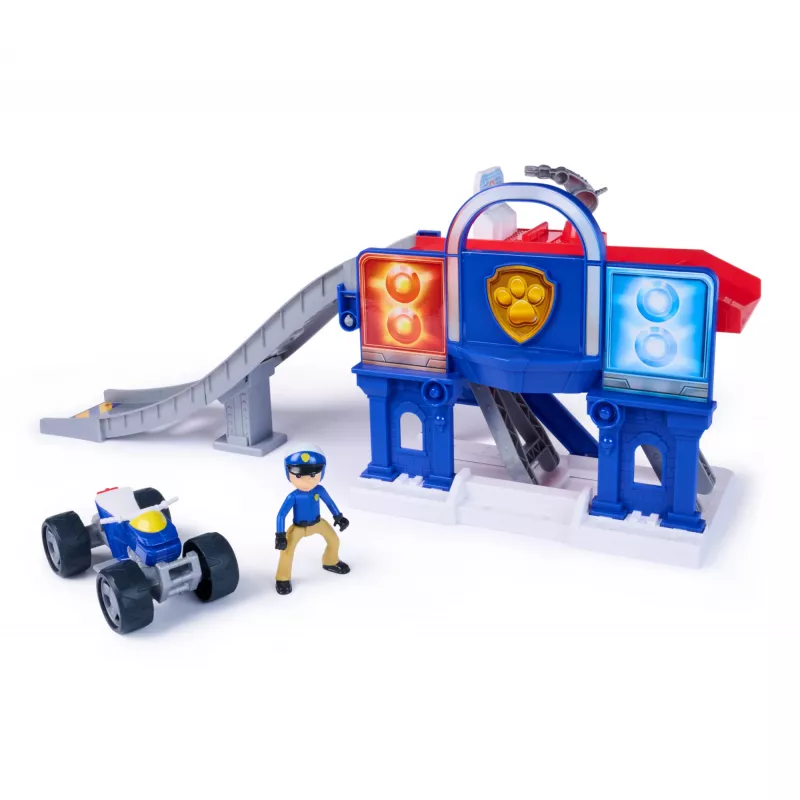 PAW Patrol paieškos ir gelbėjimo Lift 'N' Repair žaidimų rinkinys su išskirtine figūrėle ir transporto priemone, daugiau nei 30 colių ilgio, žaislai vaikams nuo 3 metų