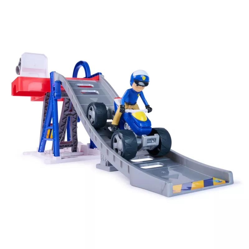 PAW Patrol paieškos ir gelbėjimo Lift 'N' Repair žaidimų rinkinys su išskirtine figūrėle ir transporto priemone, daugiau nei 30 colių ilgio, žaislai vaikams nuo 3 metų