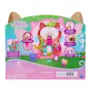 Gabby's Dollhouse Fairylandia, Kitty Fairy Flutter-riffic žaidimų rinkinys su 12 dalių ir išskirtiniu Flutter-riffic žiedu, žaislai mergaitėms ir berniukams nuo 3 metų