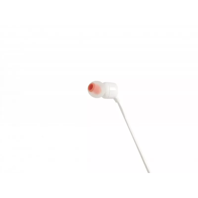 JBL Tune 110 WHITE ausinės, laidinės, 20–20000 Hz, muzika, ausinių komplektas, balta