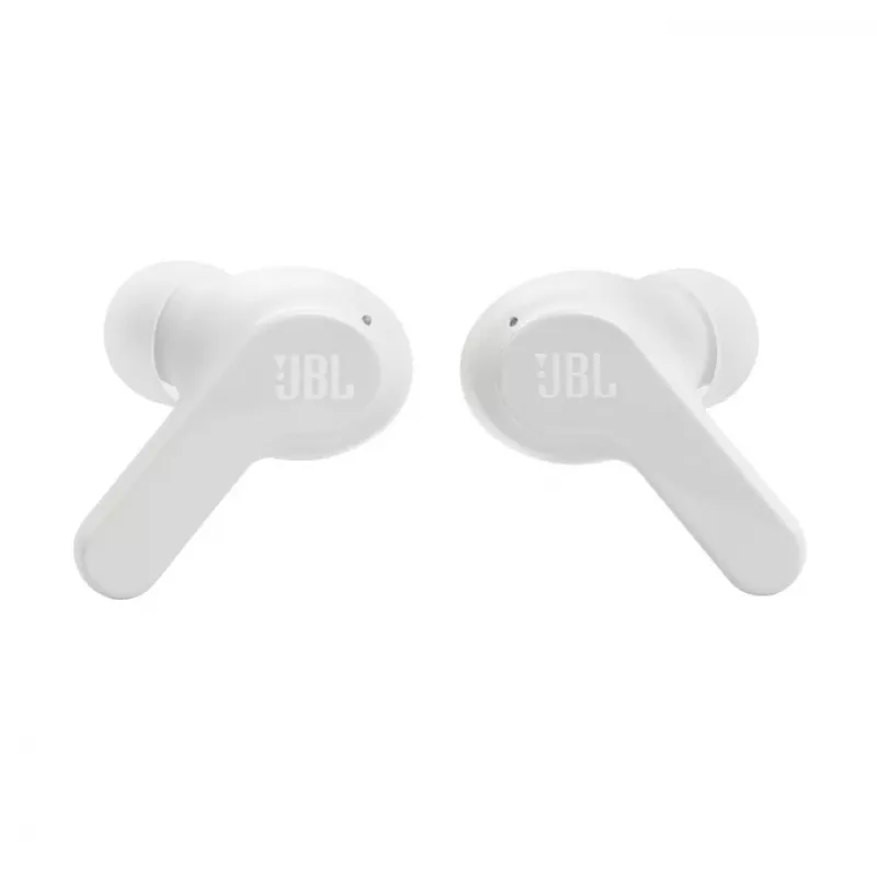 Ausinės JBL Wave Beam TWS belaidės į ausis, baltos