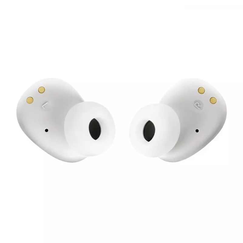 JBL Wave Buds ausinės, tikras belaidis stereofoninis (TWS), į ausį, skambučiai/muzika/sportas/kasdien, baltos