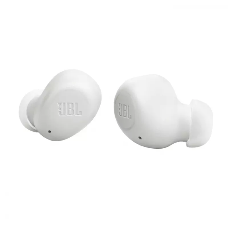 JBL Wave Buds ausinės, tikras belaidis stereofoninis (TWS), į ausį, skambučiai/muzika/sportas/kasdien, baltos