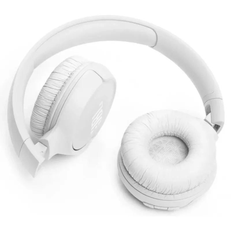 Belaidės ausinės JBL Tune 520BT, uždaromos, baltos (JBLT520BTWHTEU)
