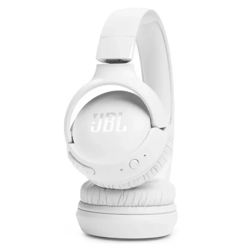 Belaidės ausinės JBL Tune 520BT, uždaromos, baltos (JBLT520BTWHTEU)