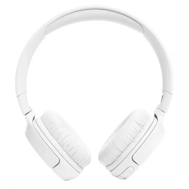 Belaidės ausinės JBL Tune 520BT, uždaromos, baltos (JBLT520BTWHTEU)