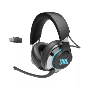 JBL Quantum 810 belaidės ausinės žaidimams, USB Type-C, Bluetooth, juodos