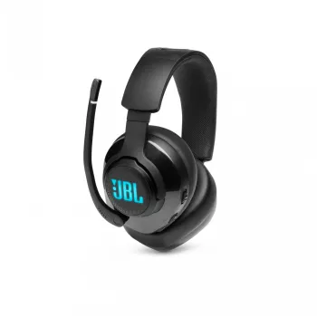 Ausinės JBL Quantum 400 BLACK, laidinės, žaidimams, 20 - 20000 Hz, 248 g, juodos