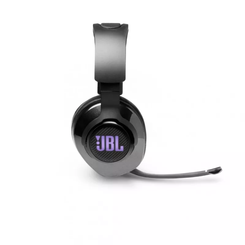 Ausinės JBL Quantum 400 BLACK, laidinės, žaidimams, 20 - 20000 Hz, 248 g, juodos