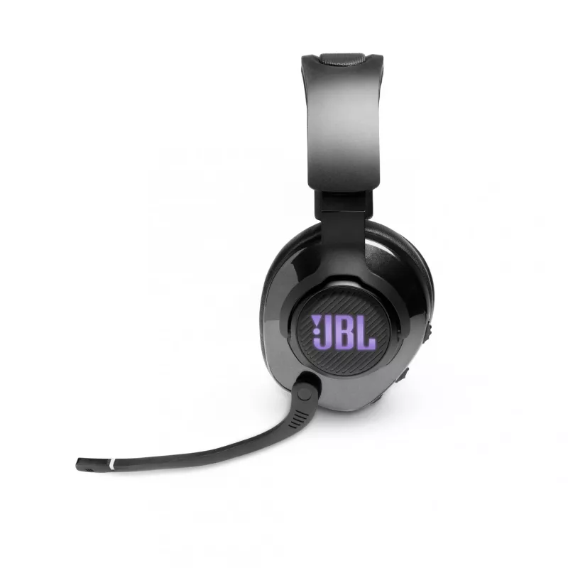 Ausinės JBL Quantum 400 BLACK, laidinės, žaidimams, 20 - 20000 Hz, 248 g, juodos
