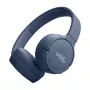 Ausinės JBL Tune 670 NC, laidinės ir belaidės, Bluetooth, mėlynos