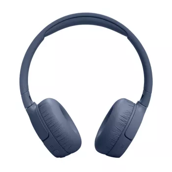 Ausinės JBL Tune 670 NC, laidinės ir belaidės, Bluetooth, mėlynos