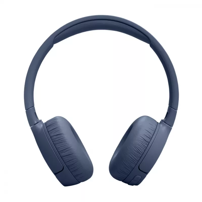 Ausinės JBL Tune 670 NC, laidinės ir belaidės, Bluetooth, mėlynos