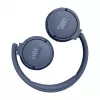Ausinės JBL Tune 670 NC, laidinės ir belaidės, Bluetooth, mėlynos