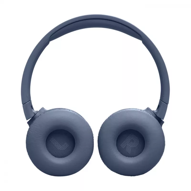 Ausinės JBL Tune 670 NC, laidinės ir belaidės, Bluetooth, mėlynos