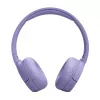 JBL Tune 670 NC ausinės laidinės ir belaidės, ausinė juosta, skambučiai/muzika, USB Type-C, Bluetooth, violetinė