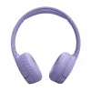 JBL Tune 670 NC ausinės laidinės ir belaidės, ausinė juosta, skambučiai/muzika, USB Type-C, Bluetooth, violetinė