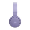 JBL Tune 670 NC ausinės laidinės ir belaidės, ausinė juosta, skambučiai/muzika, USB Type-C, Bluetooth, violetinė