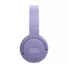 JBL Tune 670 NC ausinės laidinės ir belaidės, ausinė juosta, skambučiai/muzika, USB Type-C, Bluetooth, violetinė