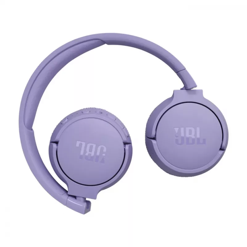 JBL Tune 670 NC ausinės laidinės ir belaidės, ausinė juosta, skambučiai/muzika, USB Type-C, Bluetooth, violetinė