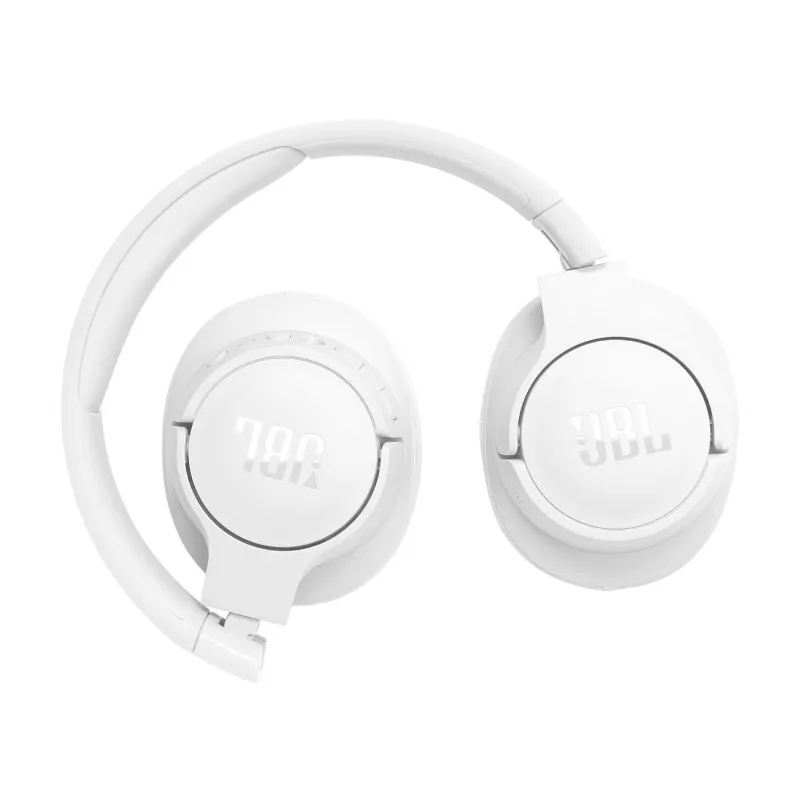 Ausinės JBL Tune 770NC laidinės ir belaidės, ausinės ant galvos, skambučiams/muzikai, USB Type-C, Bluetooth, baltos