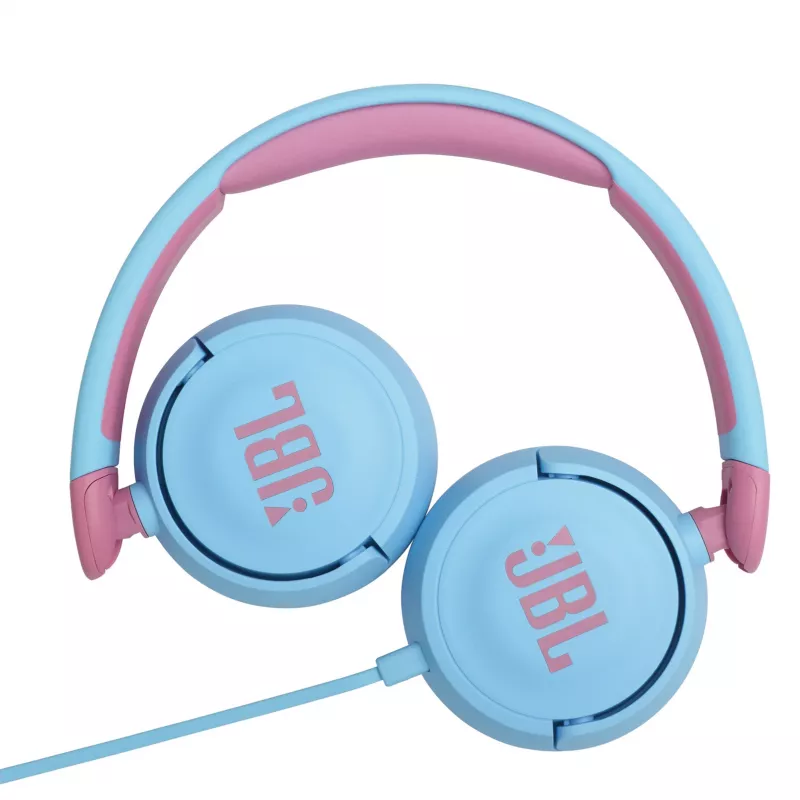 Ausinės JBL JR310 BLUE, laidinės, vaikiškos, 20–20000 Hz, 112 g, mėlynos
