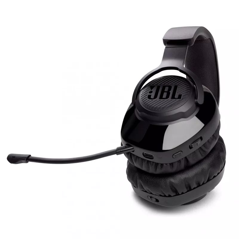 JBL Quantum 350 BLACK belaidės ausinės žaidimams, 20-20000 Hz, 247 g