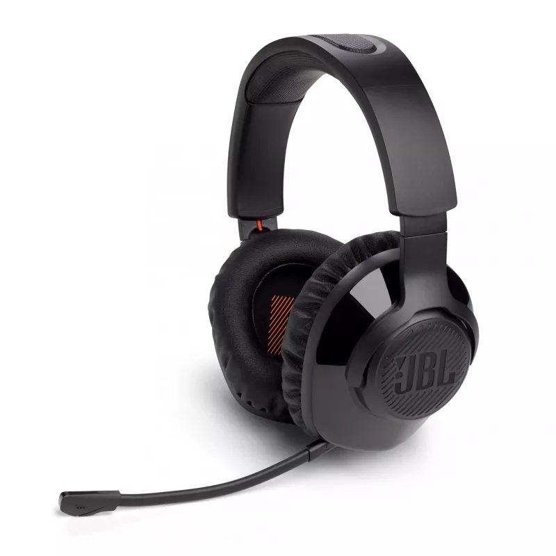 JBL Quantum 350 BLACK belaidės ausinės žaidimams, 20-20000 Hz, 247 g