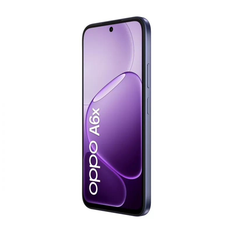 OPPO A6x 17,1 cm (6,75 colio) Dual SIM Android 15 4G USB Type-C 4 GB 128 GB 6100 mAh Violetinė