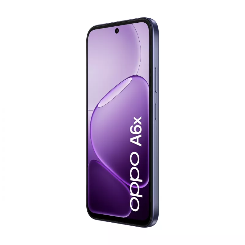 OPPO A6x 17,1 cm (6,75 colio) Dual SIM Android 15 4G USB Type-C 4 GB 128 GB 6100 mAh Violetinė