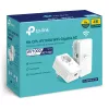 TP-Link TL-WPA7617 KIT 1200 Mbit/s Ethernet LAN Wi-Fi Baltas 2 vnt.