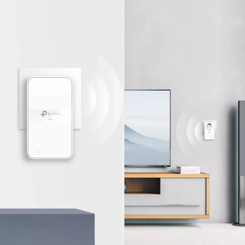 TP-Link TL-WPA7617 KIT 1200 Mbit/s Ethernet LAN Wi-Fi Baltas 2 vnt.