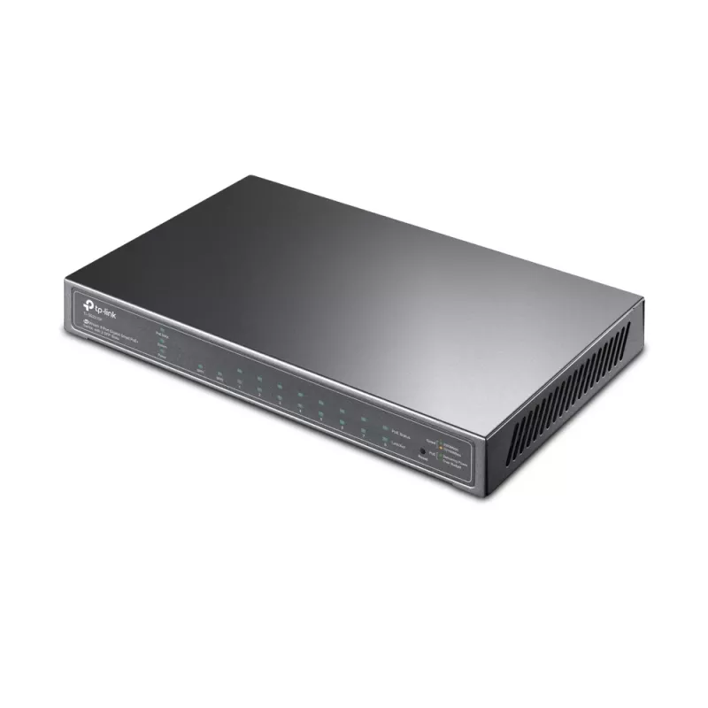 TP-Link JetStream 8 prievadų Gigabit išmanusis PoE+ jungiklis su 2 SFP lizdais