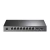 TP-Link JetStream 8 prievadų Gigabit išmanusis PoE+ jungiklis su 2 SFP lizdais