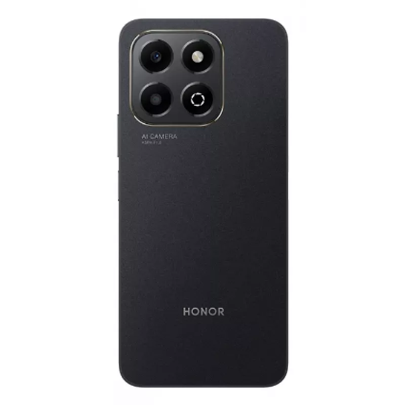 Išmanusis telefonas Honor X6b 16,7 cm (6,56 colio) Dual SIM Android 14 4G USB Type-C 4 GB 128 GB 5200 mAh Juoda