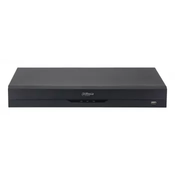 DVR Dahua Technology XVR5216AN-4KL-I3/T — 16 kanalų 4K (3840x2160), H.264/H.265, 1xRJ45, 1xUSB3.2, 1xUSB2.0, max HDD 16 TB, Juodas