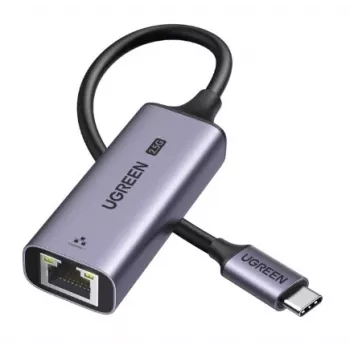 Ugreen USB-C į RJ45 2.5G eterneto adapteris pilkas