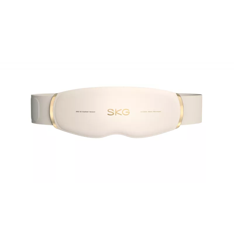 Juosmens masažuoklis SKG GS500 – EMS ir vibracija, įmontuota baterija, 10 W, baltas