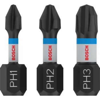 Bosch Phillips atsuktuvų antgalių rinkinys 3 vnt. 2608522470