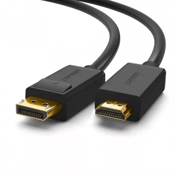 UGREEN 10202 vaizdo kabelio adapteris 2 m DisplayPort – HDMI juodas