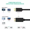UGREEN 10202 vaizdo kabelio adapteris 2 m DisplayPort – HDMI juodas