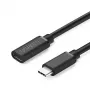 USB kabelis Ugreen 40574 0,5m USB-C juodas 5 Gbit/s