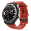 Amazfit T-Rex 3 Lava 3.81 cm (1.5 colio) AMOLED 48.5 mm Skaitmeninis 480 x 480 pikselių Liečiamas ekranas Juodas, Nerūdijantis plienas GPS (palydovas)