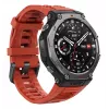 Amazfit T-Rex 3 Lava 3.81 cm (1.5 colio) AMOLED 48.5 mm Skaitmeninis 480 x 480 pikselių Liečiamas ekranas Juodas, Nerūdijantis plienas GPS (palydovas)