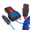 Kabelių testeris LYNX CS TLCD88 – LCD testeris Cat3/Cat5E/Cat6 ir PoE aptikimui