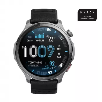 Amazfit Balance 2 XT 3,81 cm (1,5 colio) AMOLED skaitmeninis 480 × 480 pikselių jutiklinis ekranas juodas Wi-Fi GPS (palydovinis)